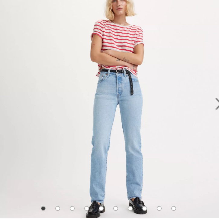 Original 501 Original Fit Womens Jeans